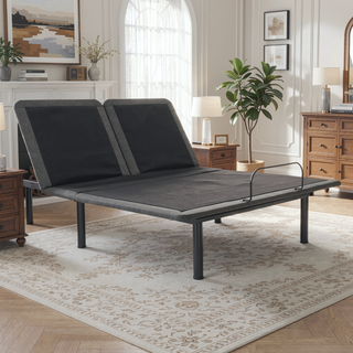 Sunvega Queen Size Flex Top Quick Assembly Adjustable Bed Frame with Voice Control