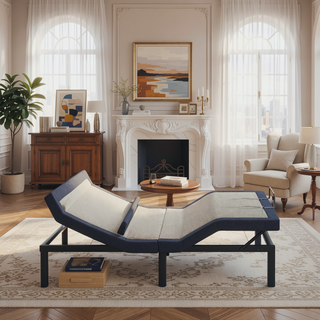 Sunvega OS65 Adjustable Bed Base with Wireless Remote Head Foot Lumbar Support
