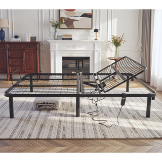 Sunvega Durable Head Up Only Queen Adjustable Bed Base with 850 lbs Capacity