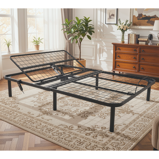 Sunvega Durable Head Up Only Queen Adjustable Bed Base with 850 lbs Capacity