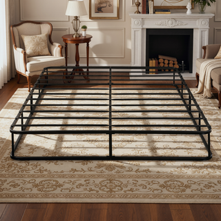 Sunvega High Profile 8.5 Inch California King Mattress Foundation with Textured Fabric
