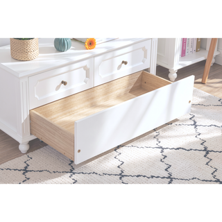 Sunvega Twin Size Pine Wood Daybed with Two Storage Drawers and 10 Support Slats