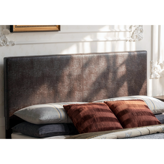 Sunvega Sleek Black Full Bed Frame with Chic Finish for Casual Elegance