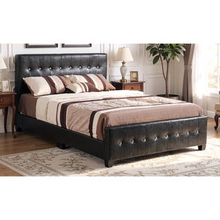 Sunvega Elegant Transitional Queen Bed in White with Chic Finish and Sturdy Build