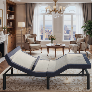 Sunvega OS65 Adjustable Bed Base with Wireless Remote Head Foot Lumbar Support