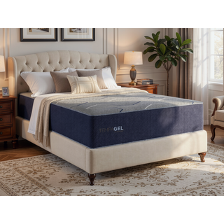 Sunvega TempaGel Gen II Dual Cooling Gel Memory Foam Mattress with Individually Wrapped Coils