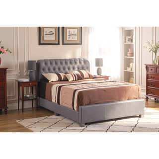 Sunvega Modern Light Grey King Bed for Your Stylish Bedroom Retreat