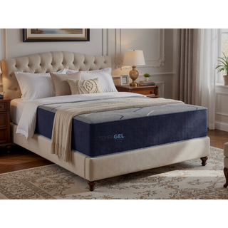 Sunvega TempaGel Gen II Dual Cooling Gel Memory Foam Mattress with Individually Wrapped Coils