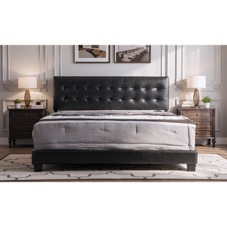 Sunvega Twin Bed Frame in Crisp White for Compact Living Areas