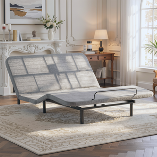 Sunvega Ergonomic Queen Size Adjustable Bed Frame with Wireless Remote Control and Massager