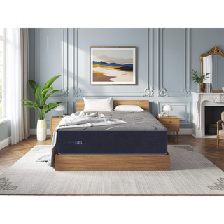 Sunvega TempaGel Gen II Memory Foam Mattress with Dual Cooling Technology and Individually Wrapped Coils