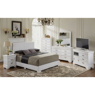 Sunvega Sleek Black Full Bed Frame with Chic Finish for Casual Elegance