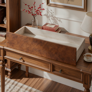 Sunvega Twin Size Daybed with Two Drawers Made of Solid Pine Wood