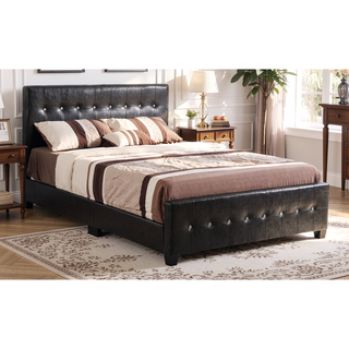 Sunvega Elegant Transitional Queen Bed in White with Chic Finish and Sturdy Build