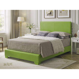 Sunvega Sleek Black Full Bed Frame with Chic Finish for Casual Elegance