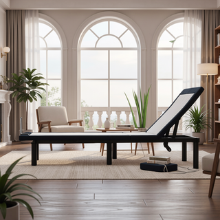 Sunvega Twin Long Model H with Wired Remote and Head Articulations for Comfort