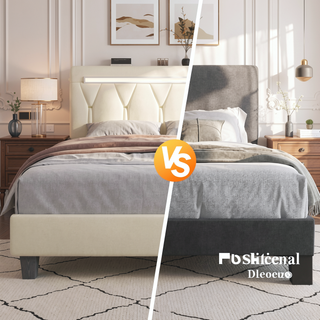 Sunvega Queen Size LED Bed Frame with RGB Ambiance & Charging Hub