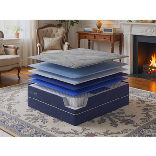 Sunvega TempaGel Gen II Dual Cooling Gel Memory Foam Queen Mattress for Health