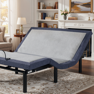 Sunvega Queen Adjustable Bed Base with Massage Head Foot Positioning and Bluetooth