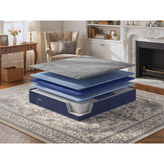 Sunvega TempaGel Gen II Dual Cooling Gel Memory Foam Mattress with Individually Wrapped Coils