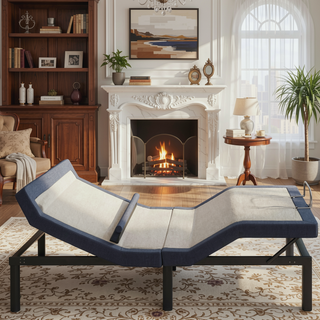 Sunvega OS65 Adjustable Bed Base with Wireless Remote Head Foot Lumbar Support