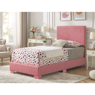 Sunvega Sleek Black Full Bed Frame with Chic Finish for Casual Elegance