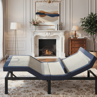Sunvega OS65 Adjustable Bed Base with Wireless Remote Head Foot Lumbar Support