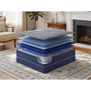 Sunvega TempaGel Gen II Dual Cooling Gel Memory Foam Queen Mattress for Healthy Sleep