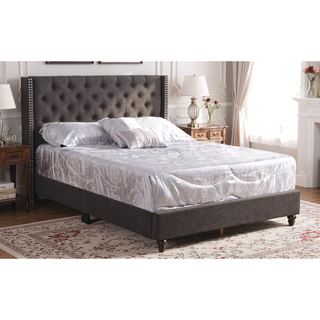 Sunvega Elegant Transitional Full Upholstered Bed with Durable Upholstery and Sleek Silhouette