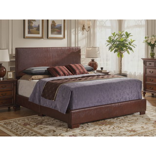Sunvega Sleek Black Full Bed Frame with Chic Finish for Casual Elegance