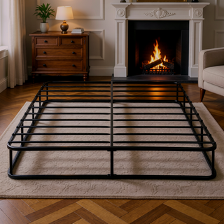 Sunvega High Profile 8.5 Inch California King Mattress Foundation with Textured Fabric