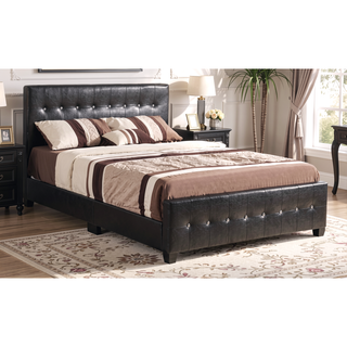 Sunvega Elegant Transitional Queen Bed in White with Chic Finish and Sturdy Build