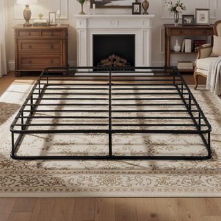 Sunvega High Profile 8.5 Inch California King Mattress Foundation with Textured Fabric