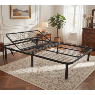 Sunvega Durable Head Up Only Queen Adjustable Bed Base with 850 lbs Capacity