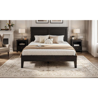 Sunvega Full Platform Bed with 28-Slat Dual-Zone System and 650lb Capacity
