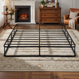 Sunvega High Profile 8.5 Inch California King Mattress Foundation with Textured Fabric