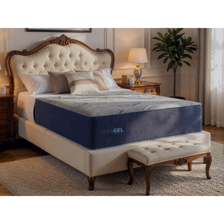 Sunvega TempaGel Gen II Memory Foam Mattress with Dual Cooling Technology and Individually Wrapped Coils