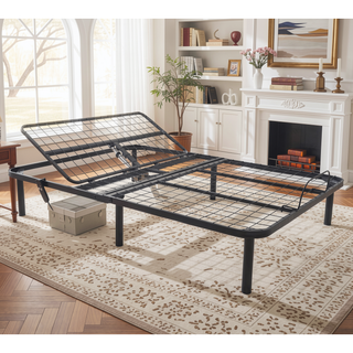 Sunvega Durable Head Up Only Queen Adjustable Bed Base with 850 lbs Capacity