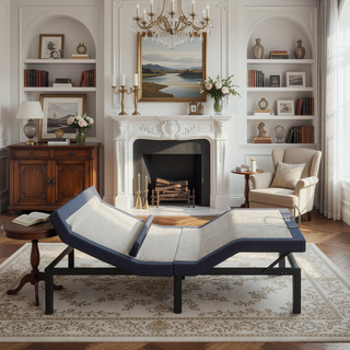 Sunvega OS65 Adjustable Bed Base with Wireless Remote Head Foot Lumbar Support