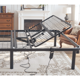Sunvega Durable Head Up Only Queen Adjustable Bed Base with 850 lbs Capacity