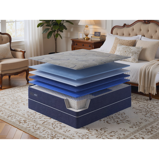 Sunvega TempaGel Gen II Dual Cooling Gel Memory Foam Queen Mattress for Healthy Sleep