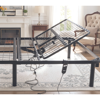 Sunvega Durable Head Up Only Queen Adjustable Bed Base with 850 lbs Capacity