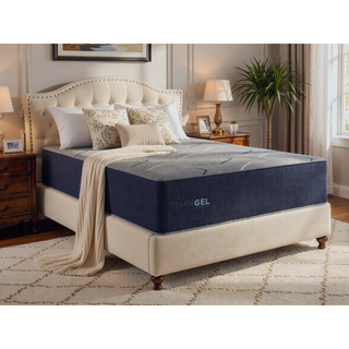 Sunvega TempaGel Gen II Dual Cooling Gel Memory Foam Mattress with Individually Wrapped Coils