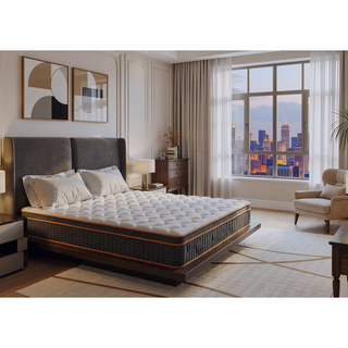 Sunvega 10 Inch Full Size Hybrid Mattress with Memory Foam and Pocket Springs for Comfortable Sleep