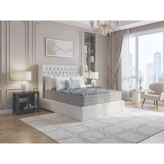 Sunvega 10 Inch Lux Firm Twin XL Cooling Mattress with Ice Cover and HD Foam Core