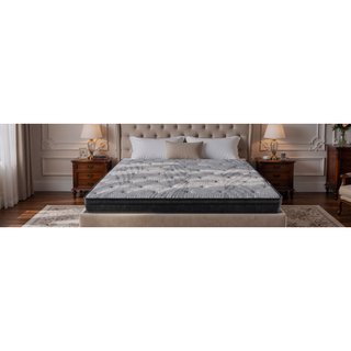 Sunvega 12 Inch Soft-Medium Firm Pocket Coil Mattress with 560 Coils for Support