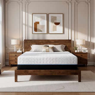 Sunvega 14 Inch Copper Infused Plush King Memory Foam Cooling Mattress