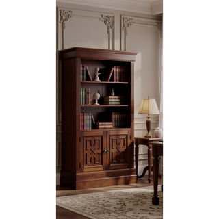 Sunvega Traditional Style Bedroom Chest with Carved Bases and Curved Mouldings