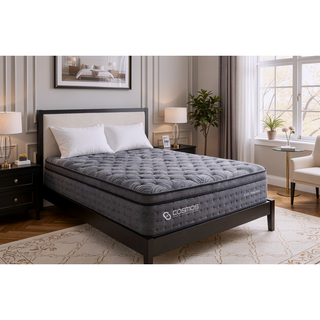 Sunvega Premium Pocket Spring and Memory Foam Luxuryan California King Bed
