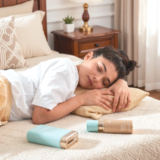 Sunvega 3 Inch Gel Infused Cooling Memory Foam Twin Mattress Topper for Pressure Relief